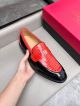 Balmain Man Black and red Calfskin Business Leather Shoes 0428163 (7)_th.jpg